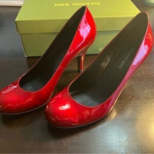 Gianni Bini Shiny Red Heels